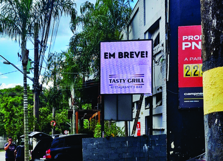 Locação Painel de Led Tasty Grill Campinas