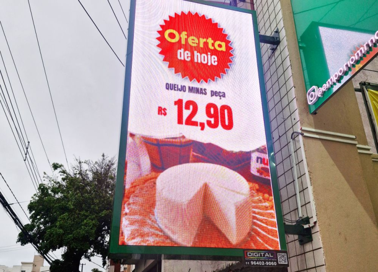 Venda Painel Led Personalizado Empório MR