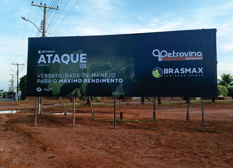 Veiculação de Outdoor Petrovina Sementes