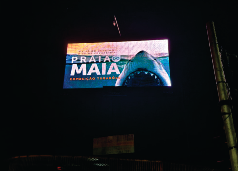 Veiculação em Painel de LED Cliente Parque Shopping Maia em Guarulhos