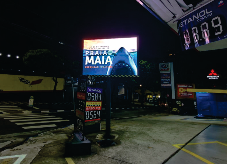 Veiculação em Painel de LED Cliente Parque Shopping Maia em Guarulhos