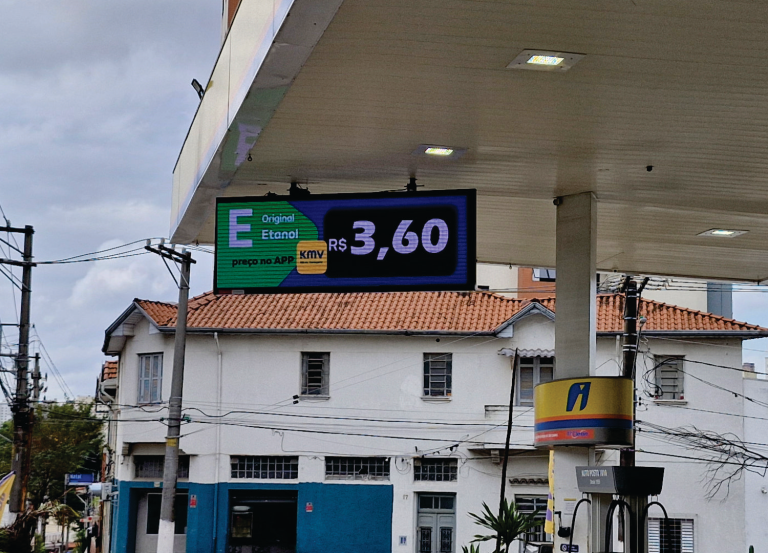 Venda Painel de LED Testeira Postos de Combustíveis