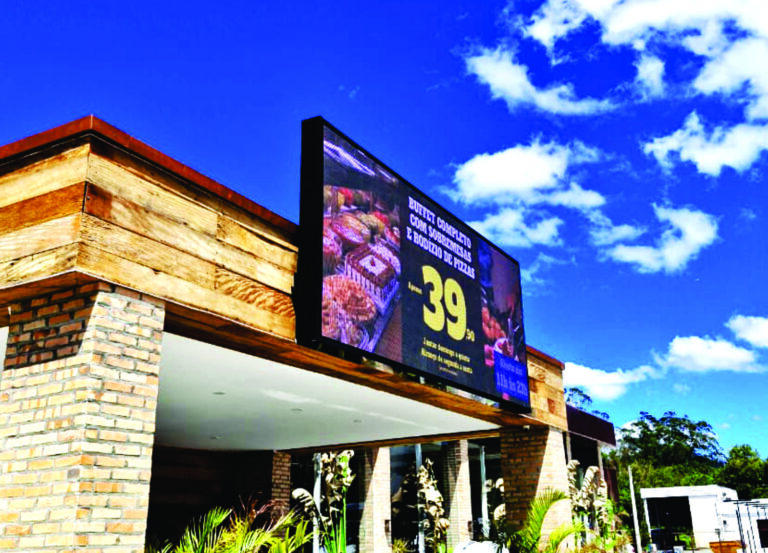 Venda de Painel de LED Restaurante da FAZENDA - MOGI DAS CRUZES
